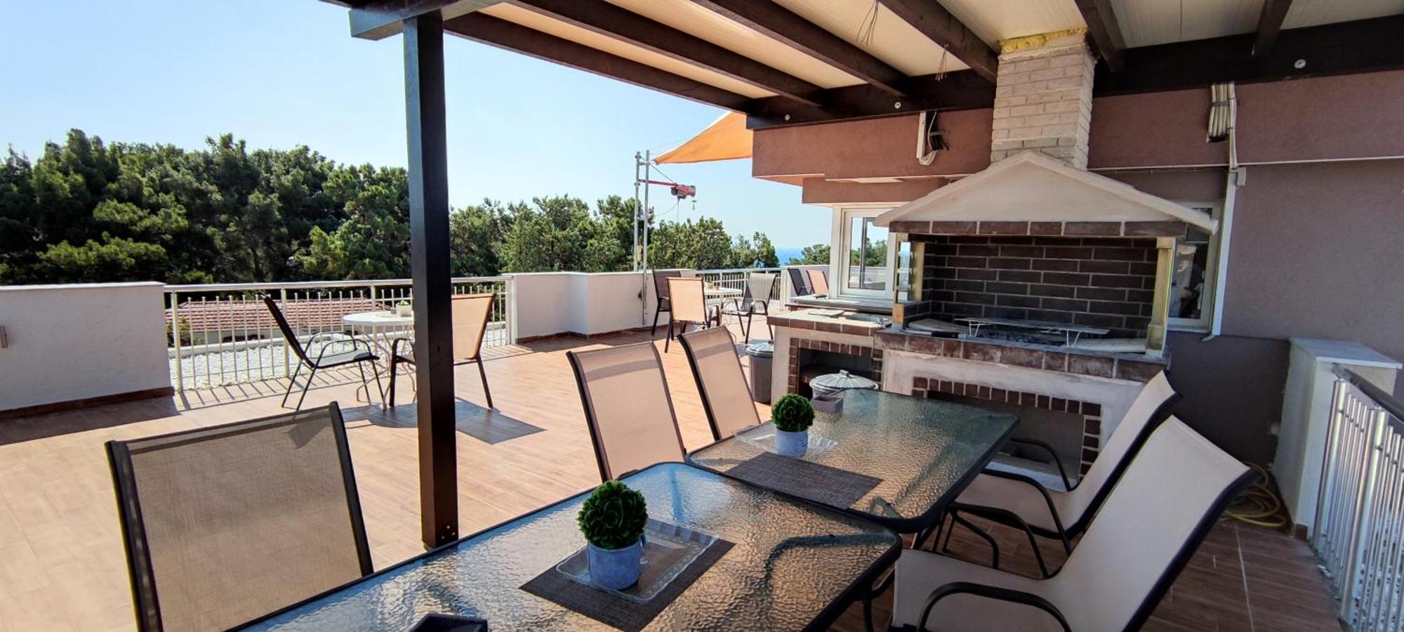 Sea Star Apartments Kallikratia Nea Kallikrateia Ngoại thất bức ảnh